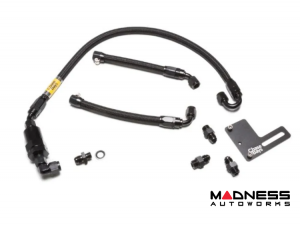 Honda Civic Fuel Line Kit - Chase Bays - -06AN (w/AEM Fuel Rail/Aftermarket FPR) - `92-`00